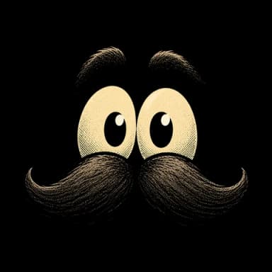 Stache is smug