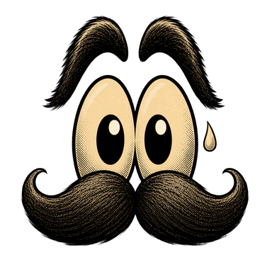 Stache is anticipation